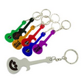 Guitar Bottle Opener with Key Chain
